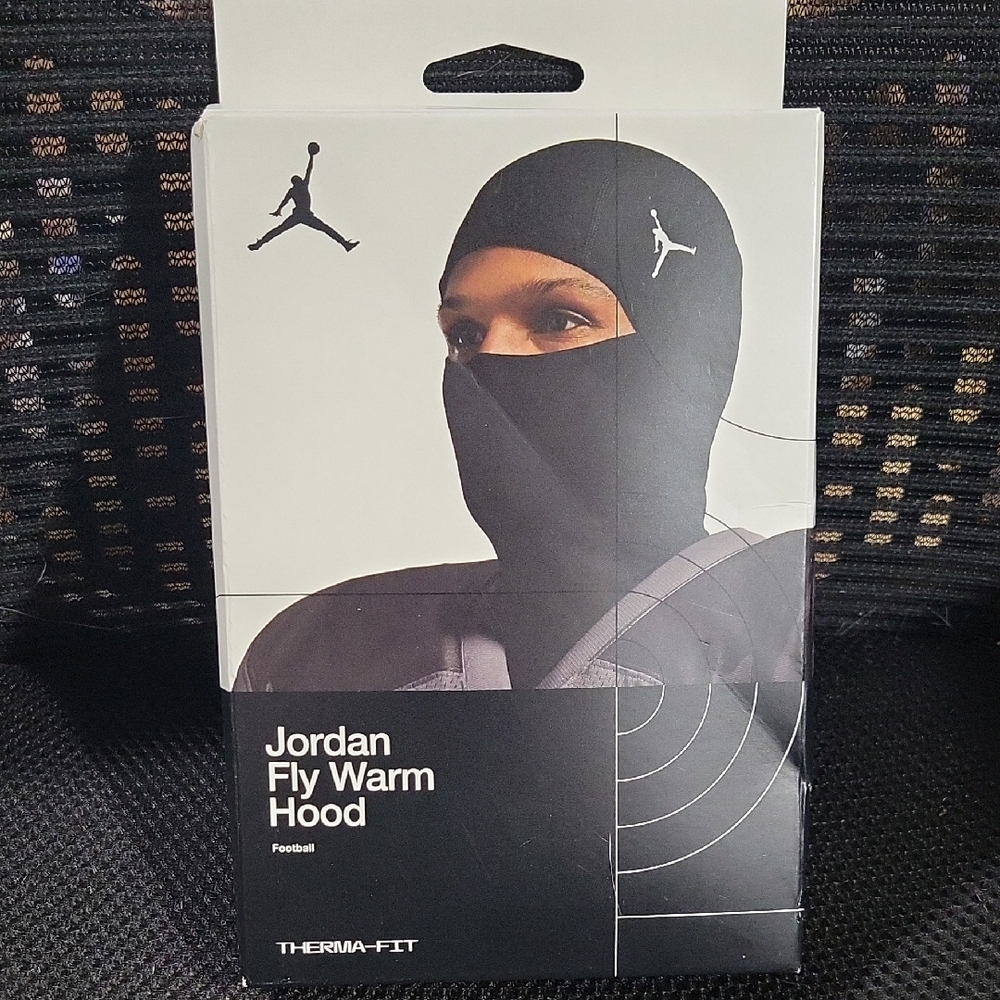 Jordan Black Therma-Fit Fly Warm Hood